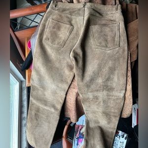 Brown Leather pants